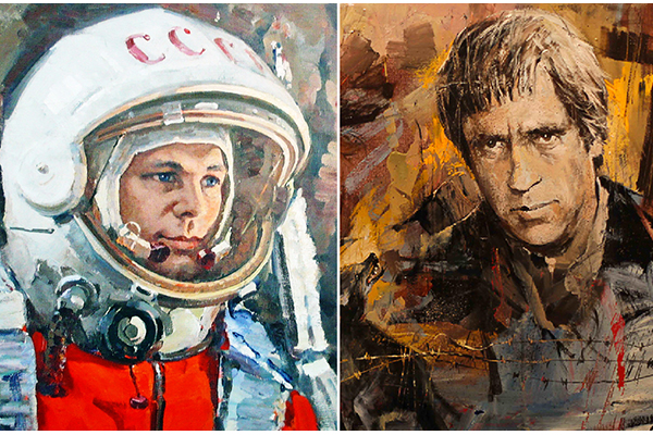 Гагарин и Высоцкий: теплые встречи кумиров XX века