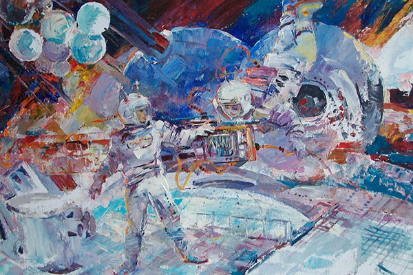 Борис Иванович Полянский: космическая живопись