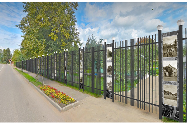 По улице Гагарина…