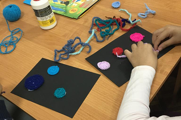 Вязаный космос Вязаный космос