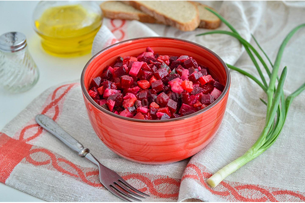 Винегрет из овощей по-гагарински Винегрет из овощей по-гагарински