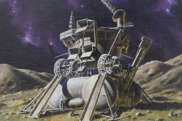 А.К. Соколов «Луноход-2» прибыл на Луну»