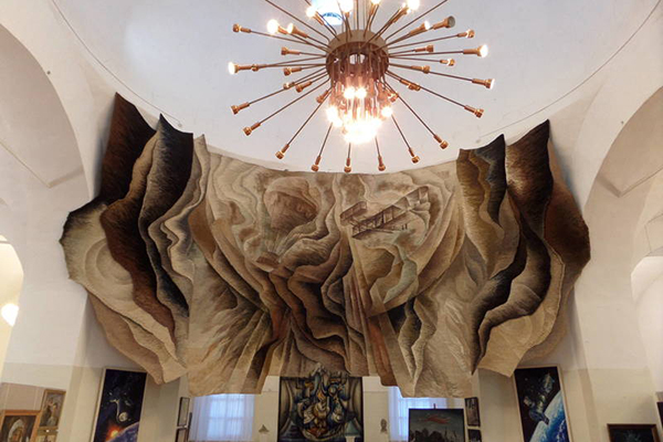 Космические гобелены в фондах Музея-заповедника Ю.А. Гагарина Космические гобелены в фондах Музея-заповедника Ю.А. Гагарина